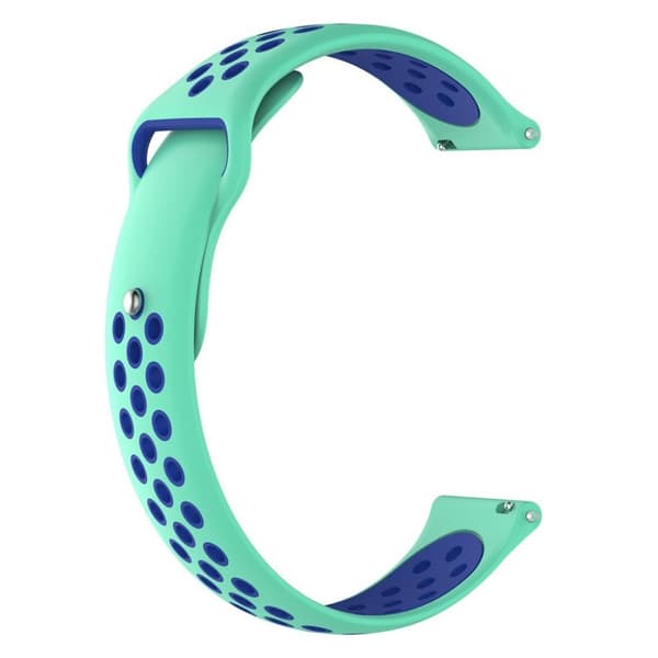 Huawei Watch GT 22m silikone urrem - Grøn/Blå Multicolor