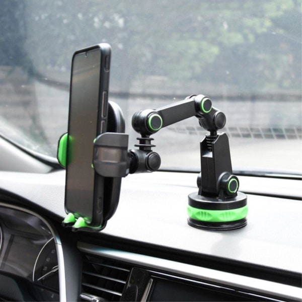 Universal 360 rotatable windshield phone holder Green