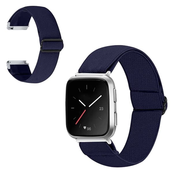 Apple Watch 44mm elastinen ranneke - Keskiyön Sininen Blue