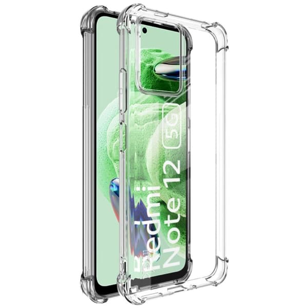 IMAK Airbagskydd för Xiaomi Poco X5 / Redmi Note 12 - Transparent Transparent