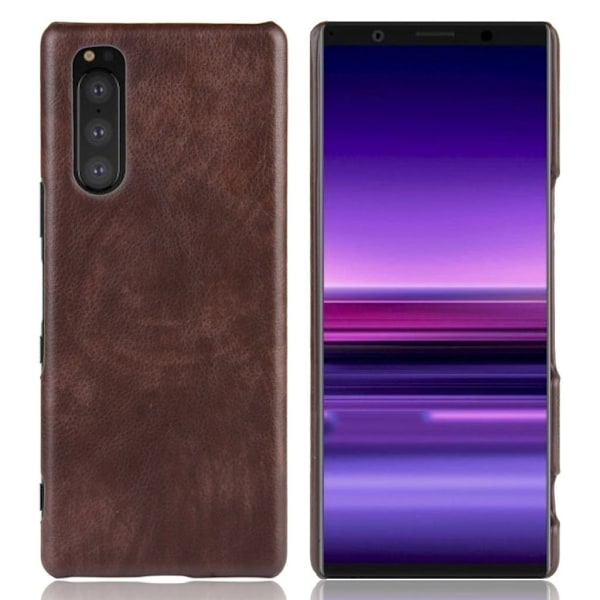 Prestige Sony Xperia 5 etui - Brun Brown