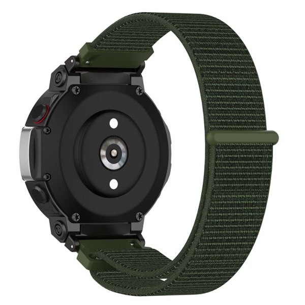 Amazfit T-Rex 2 klockarmband i nylon - Militärgrön Grön