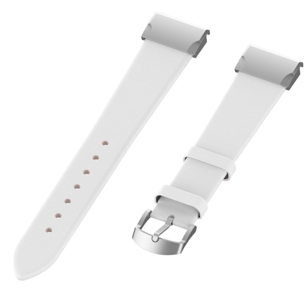 Garmin Fenix 6S / Fenix 5S quick fit læder Urrem - Hvid White