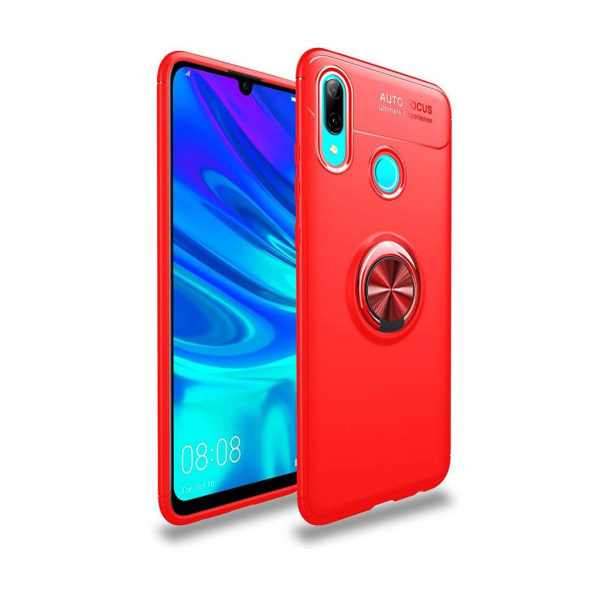Huawei P Smart 2019 takatuki suojakotelo metalli rengaspidike - Red f04c |  Red | Mjukplast | Fyndiq