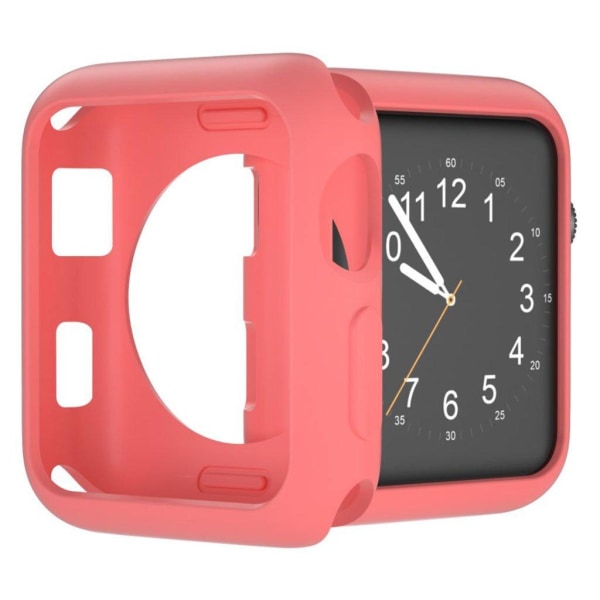 Apple Watch Series 3/2/1 38mm hållbar fodral - Coral Orange