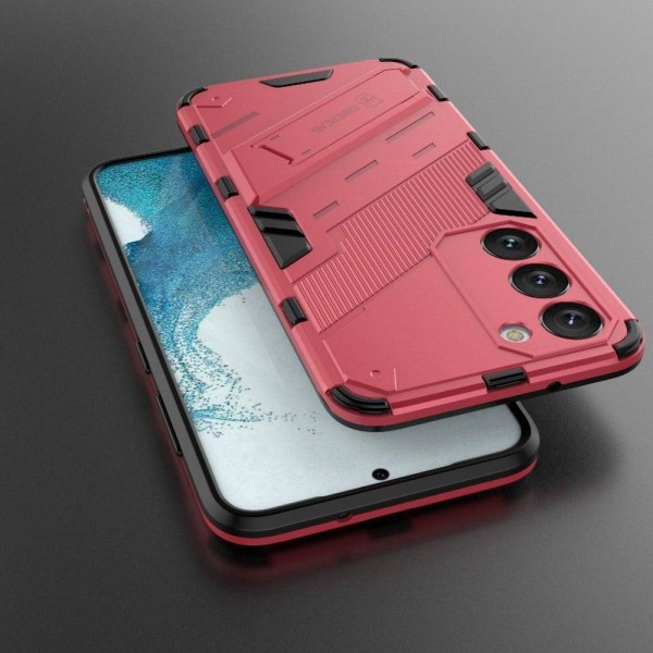 Stødsikker Hybrid Cover med A Moderne Touch til Samsung Galaxy S23 Plus - Rose Pink