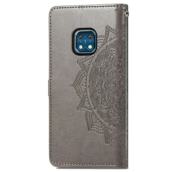 Mandala Nokia XR20 Flippetui - Grå Silver grey