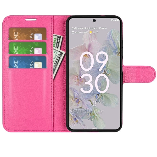 Classic Google Pixel 6a Läppäkotelo - Rose Pink