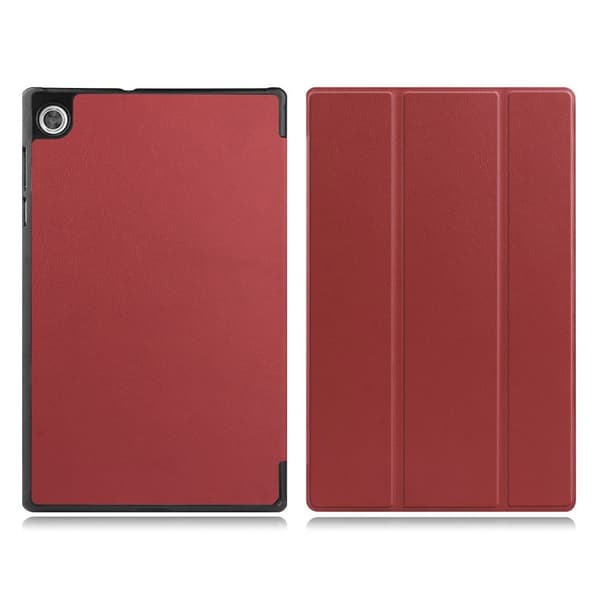 Lenovo Tab M10 HD Gen 2 tri-fold læder flip case - Brun Brown