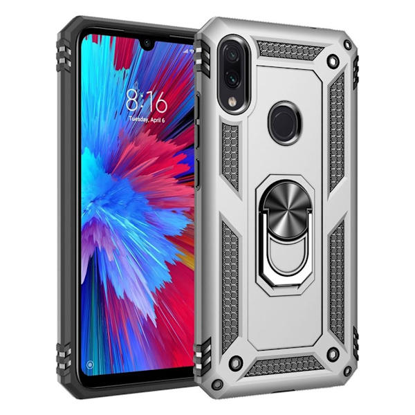 Bofink Combat Xiaomi Redmi Note 7 / Xiaomi Redmi Note 7S / Xiaomi Redmi Note 7 Pro kotelot - Hopea Silver grey