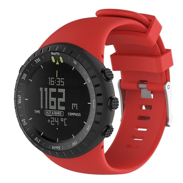Suunto Core Alu Black trendikäs ranneke - Punainen Red