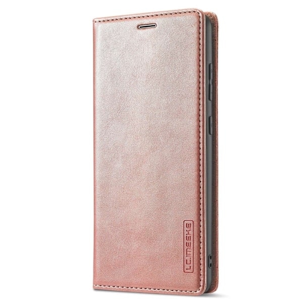 LC.Imeeke läder Samsung Galaxy A73 fodral - Rosa Rosa
