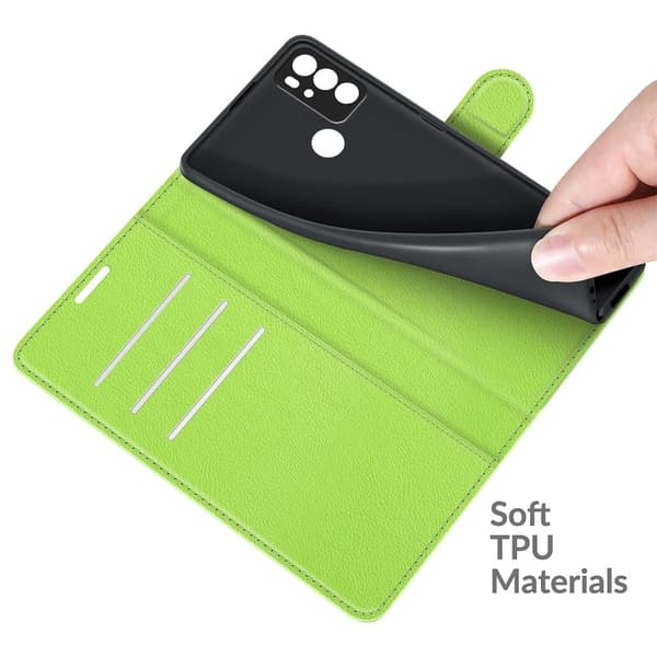 Classic Motorola Moto G60s Flippetui - Grønn Green
