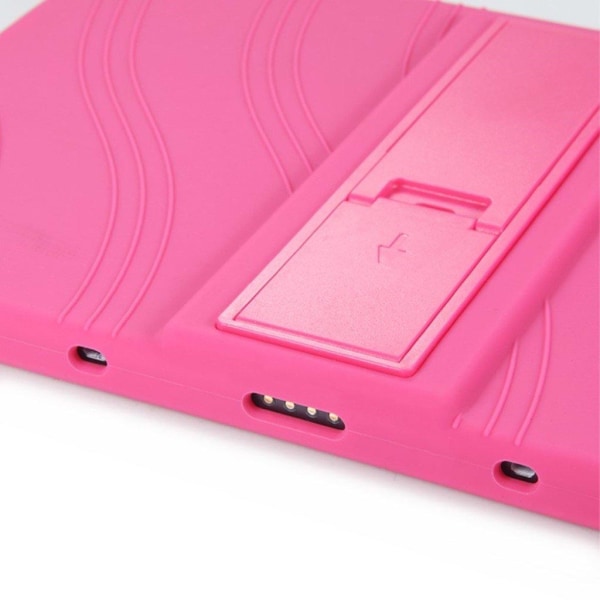 Lenovo Tab P11 slide-out style kickstand silikon Fodral - Rose Rosa