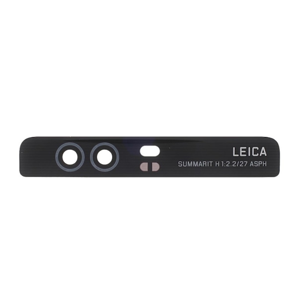 Huawei P9 top kamera flash glas erstatning - Sort Black