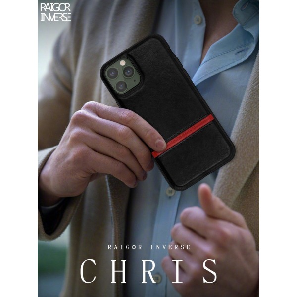 Raigor Inverse CHRIS cover til iPhone 11 Pro - Sort Black