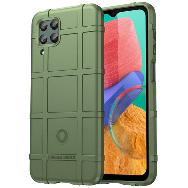 Rugged Shield Samsung Galaxy M33 5G cover - Grøn Green
