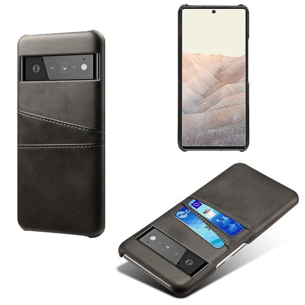 Dual Card Suojakotelo Google Pixel 6 Pro - Musta Black