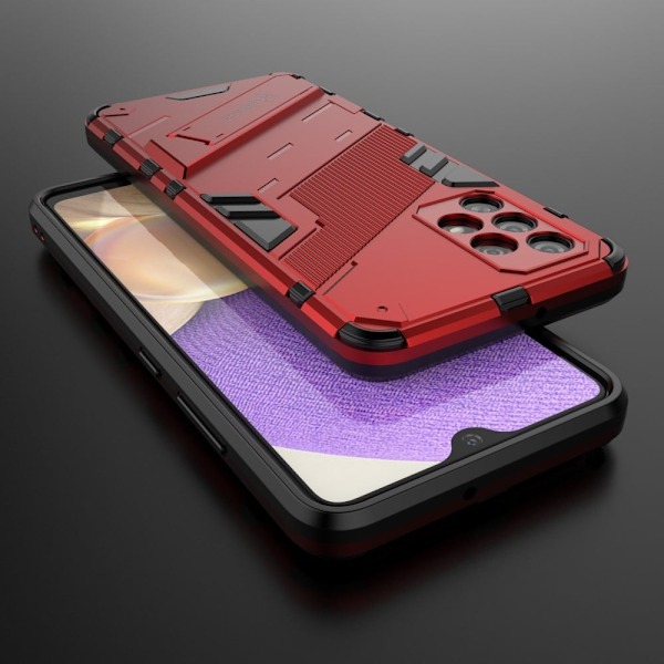 Iskunkestävä hybridikotelo Samsung Galaxy A32 - Punainen Red