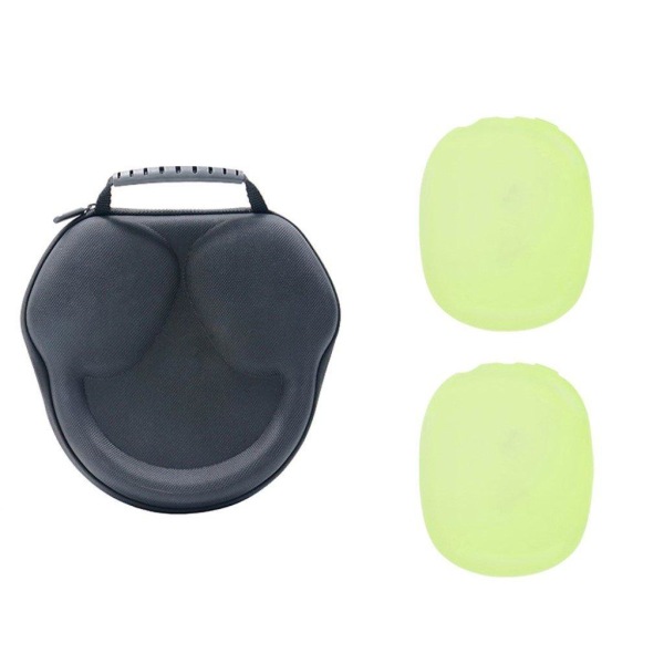 Airpods Max silicone cover + sleeve - Green Grön