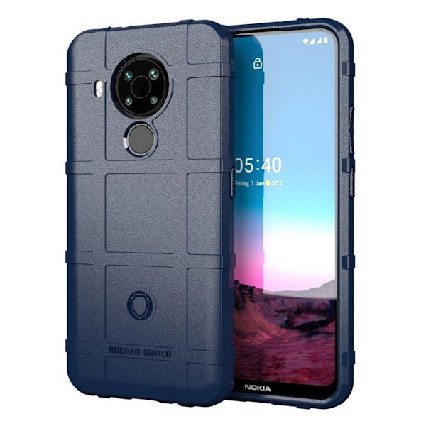 Rugged Shield Etui Nokia 5.4 - Blå Blue