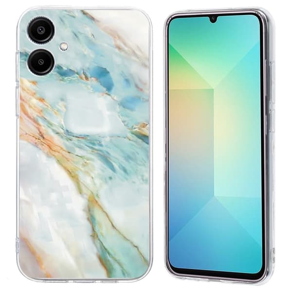 Vibe Samsung Galaxy A06 cover - Oliemaleri Marmor Blue