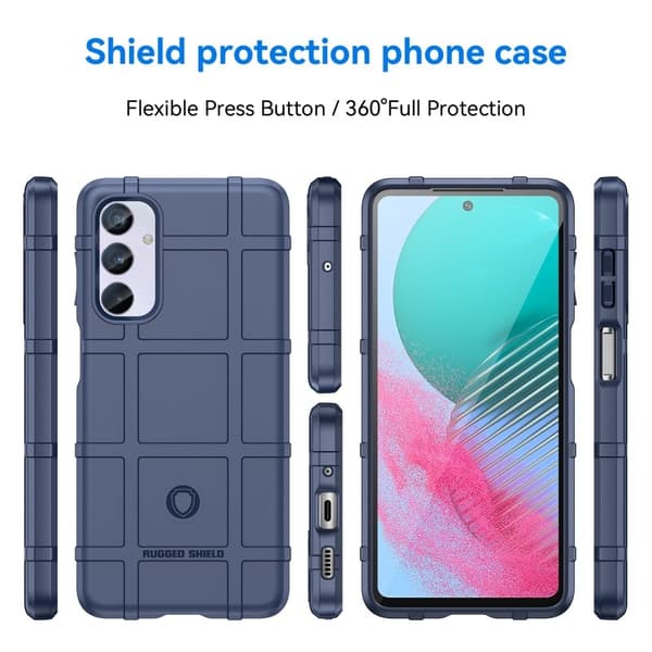 Rugged Shield Samsung Galaxy F54 / Samsung Galaxy M54 skal - Blå Blå