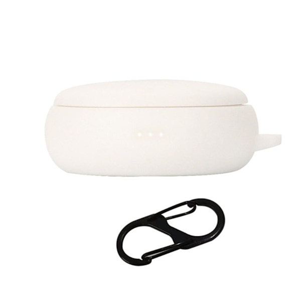 Soundcore A10 silikonfodral med spänne - Vit Vit