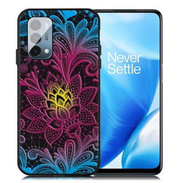 Imagine OnePlus Nord N200 5G cover - Henna-Lotus Multicolor