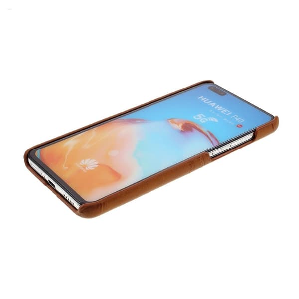 Dual Card deksel - Huawei P40 - Brun Brown