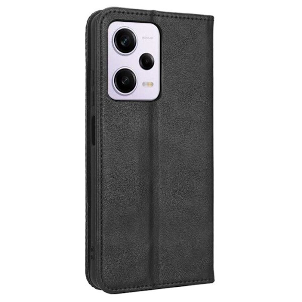Bofink Vintage läder Xiaomi Redmi Note 12 Pro fodral - Svart Svart