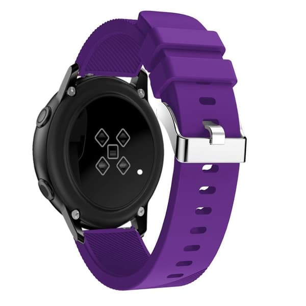 Samsung Galaxy Watch Active (20mm) klockarmband av silikon - Lila Lila