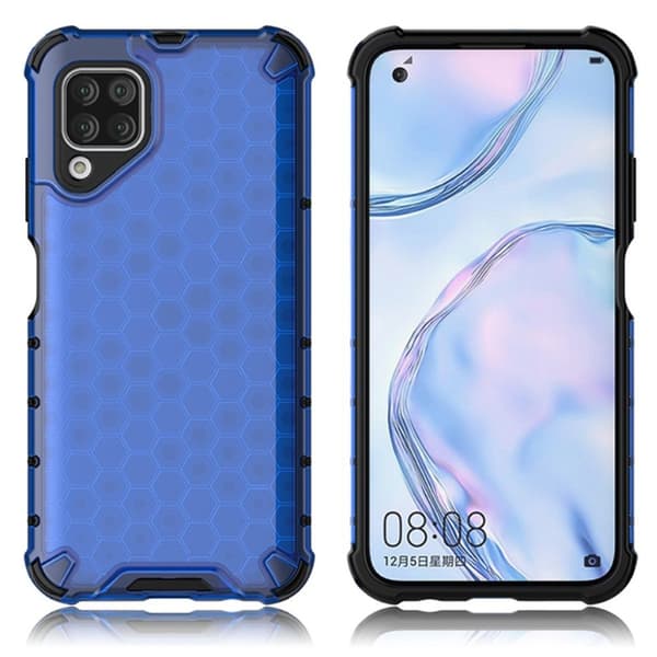 Bofink Honeycomb Huawei P40 Lite / Nova 6 SE Cover - Blå Blue