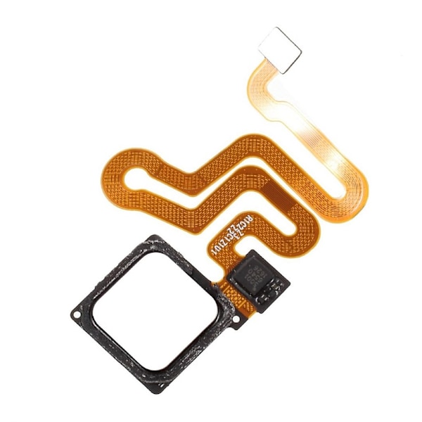 Huawei P9 Lite fingerprint knap flex kabel part - hvid White