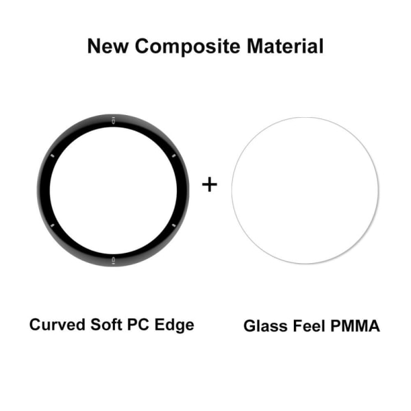 ENKAY Garmin Venu 2 Plus 3D edge + PMMA screen protector Transparent