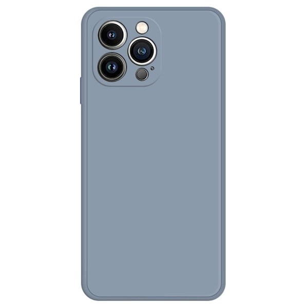 Viistetty pudotusta estävä kumipäällysteinen suojus iPhone 14 Pro - Harmaa Sininen Blue