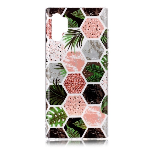 Marble Samsung Galaxy Note 10 Pro kuoret - Multi-Heksagon Kuvio Multicolor
