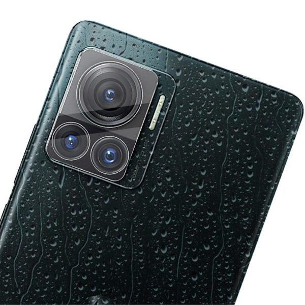 IMAK-kamerabeskyttelse af glas med objektivdæksel af akryl til Motorola Edge 30 Ultra / X30 Pro Transparent