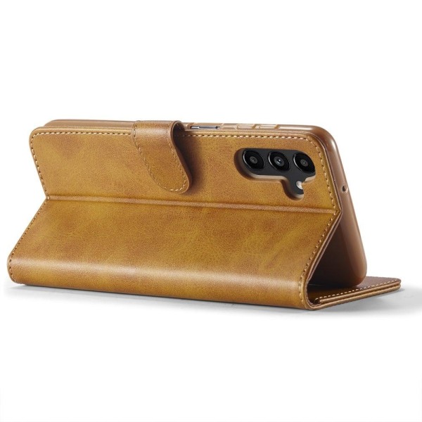 LC.Imeeke Samsung Galaxy A13 5G Flip Etui - Lysebrun Brown