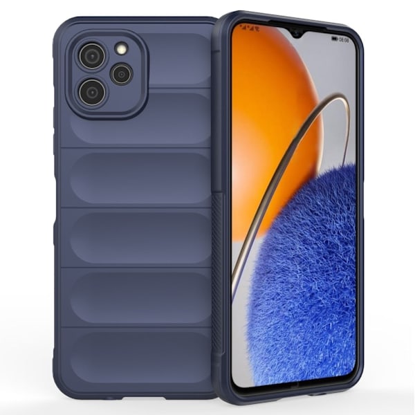 Mjukt greppformat Huawei Nova Y61 skal - Blå Blå