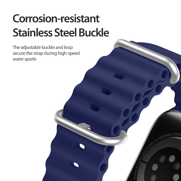 DUX DUCIS Apple Watch Series 8 (41mm) klockarmband - Blå Blå