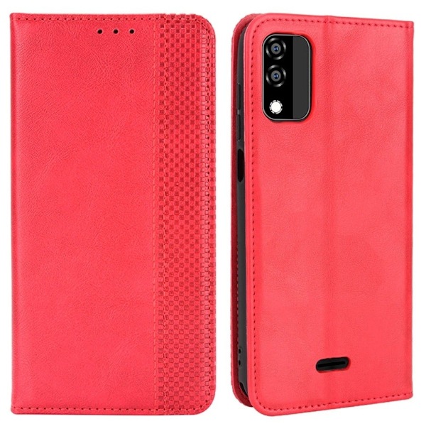 Bofink Vintage Blu C5 Max Læder Etui - Rød Red