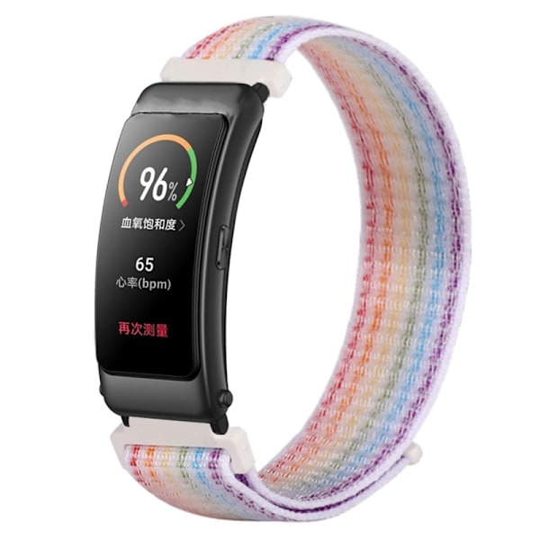 Huawei Band 6 / 3 klockarmband i nylon - Flerfärgad multifärg