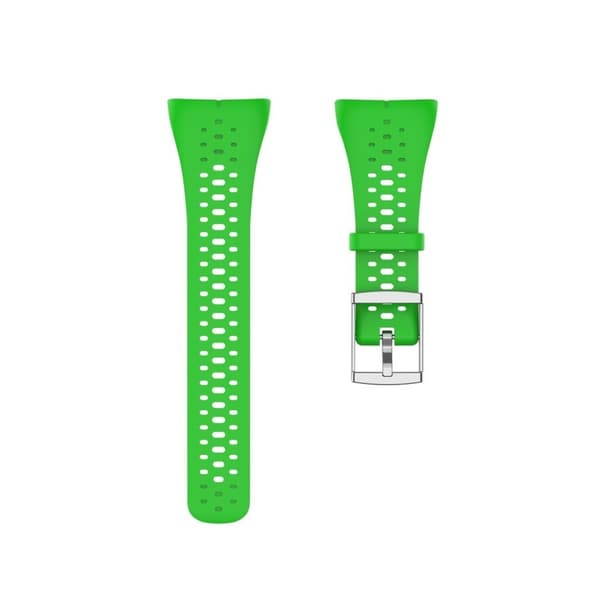 Polar M400 komfortabel silikone rem - grøn Green