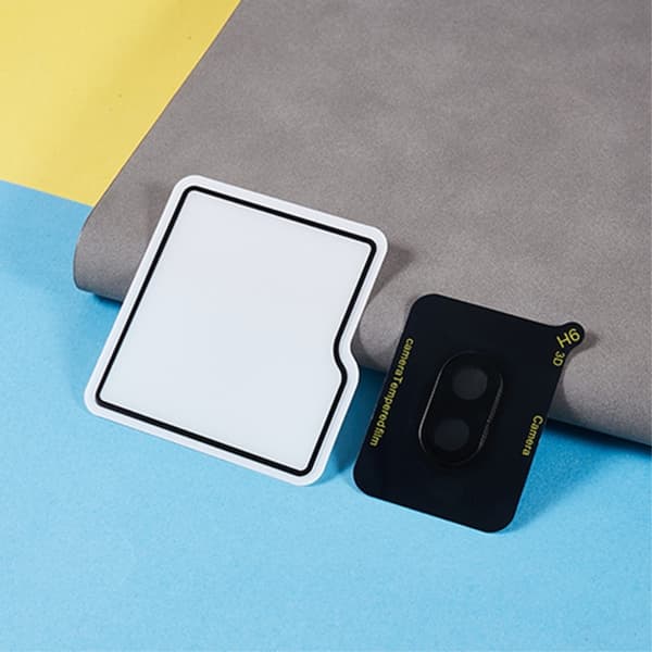 Samsung Galaxy Z Flip5 tempered glass camera lens protector Transparent