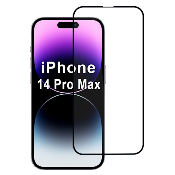 0.3mm härdat glas iPhone 14 Pro Max skärmskydd Transparent