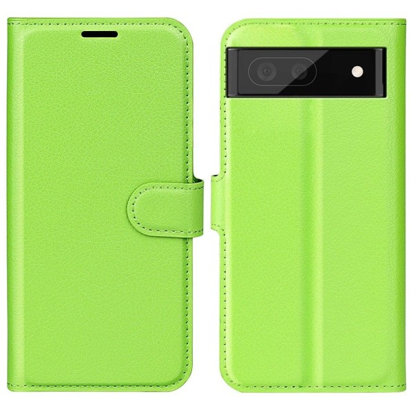 Classic Google Pixel 6a Flip Etui - Grøn Green