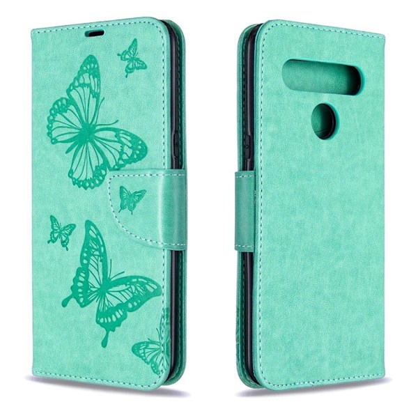 Butterfly LG K61 Etui - Grøn Green