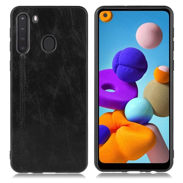 Admiral Samsung Galaxy A21 kuoret - Musta Black