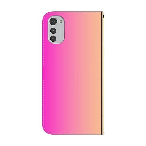 Mirror Motorola Moto E32 flip case - Ruusu Pink